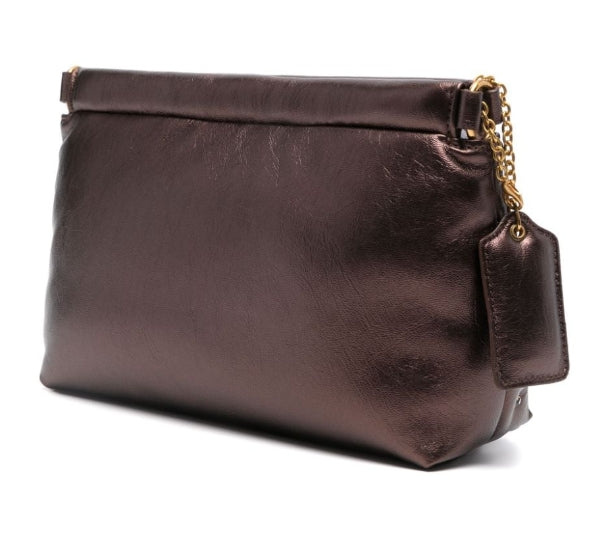 Borsa  Liu Jo FELCE ECS S  pochette  AF4314 E0923 Col. X0582 Brown stone